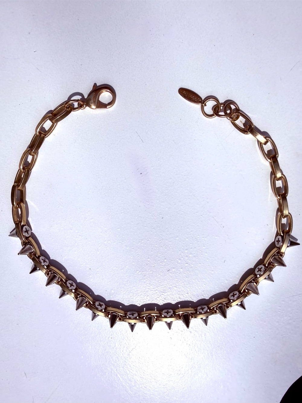 Joomi Lim Gold Spike Chain Nicklace